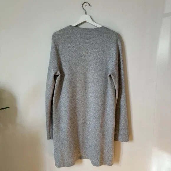 Eileen Fisher Organic Cotton Cashmere Reversible Cardigan - Picture 3 of 7